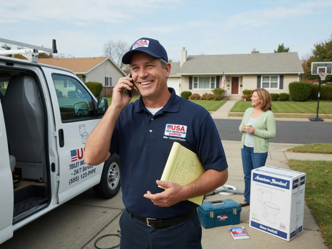 Toilet Installation New Bloomington, OH FAQs